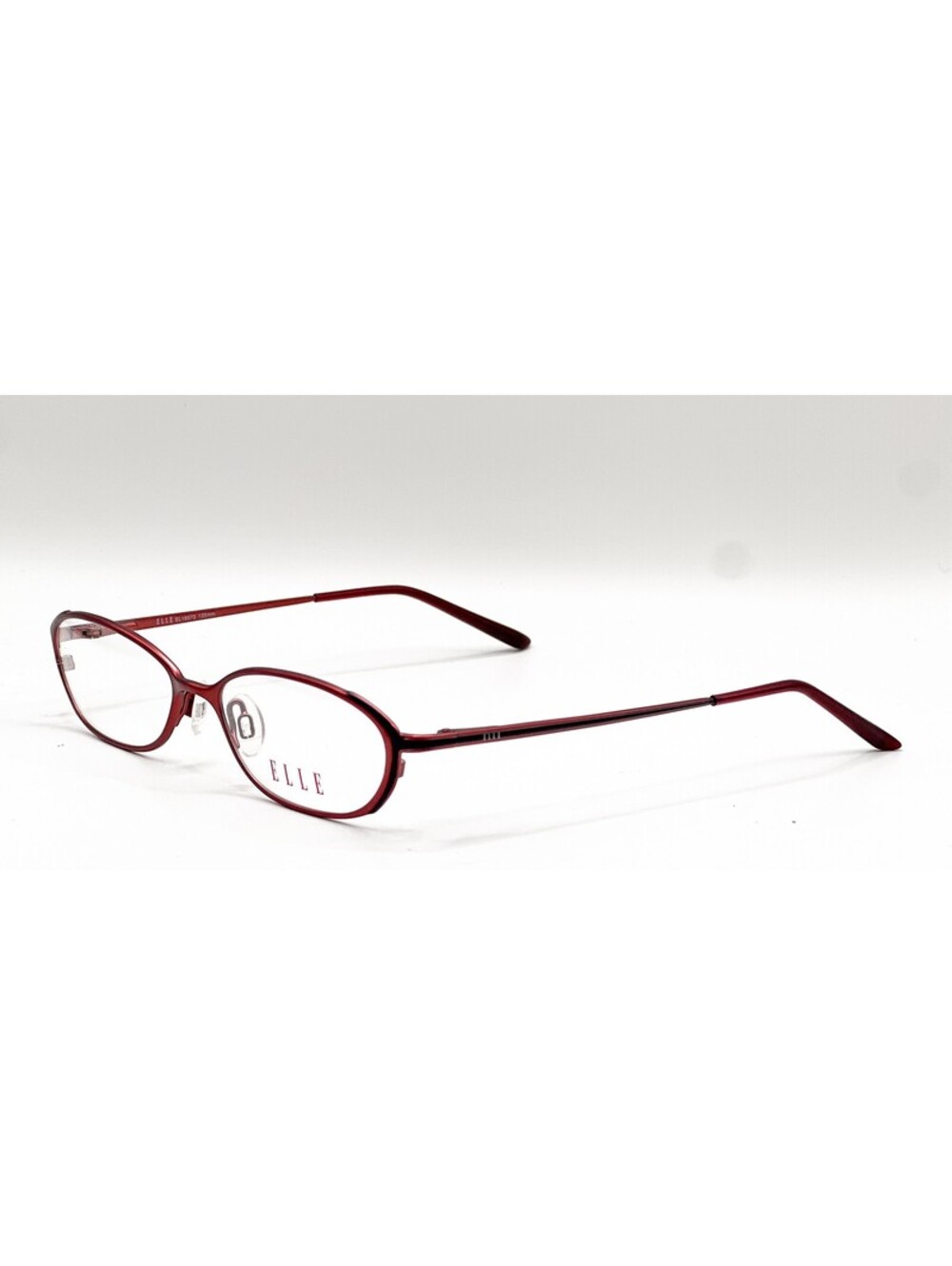 NEW ELLE EL18573 RE RED AUTHENTIC EYEGLASSES 49-16